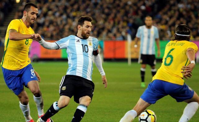 美洲杯决赛：阿根廷VS巴西，梅西再战内马尔？